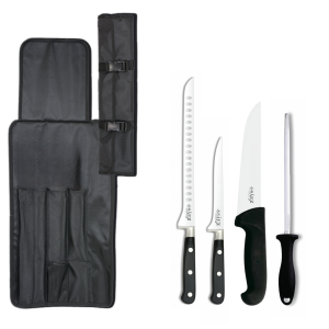Set de Cuchillos Profesionales para Corte de Jamón Ibérico