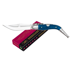 NAVAJA BANDOLERA AZUL