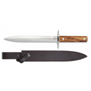 Cuchillo de Caza para Remate con Mango de Olivo
