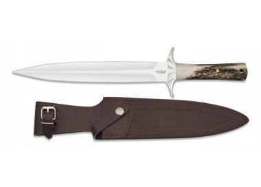 Cuchillo de Remate con Asta de Ciervo