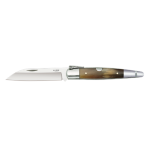 Navaja Machete con Mango de Asta Auténtico y Hoja Pico de Loro
