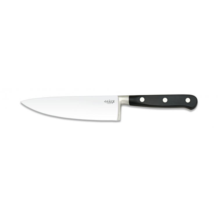 Cuchillo cocinero forjado Sáez Élite | 15, 20 y 25 cm