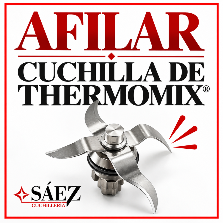 Afilado de Cuchilla de Thermomix Profesional | Recogida a Domicilio