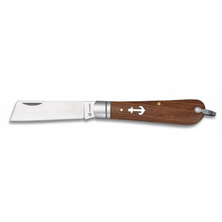 Navaja Marinera de Madera | Hoja Acero Inoxidable 7,5 c
