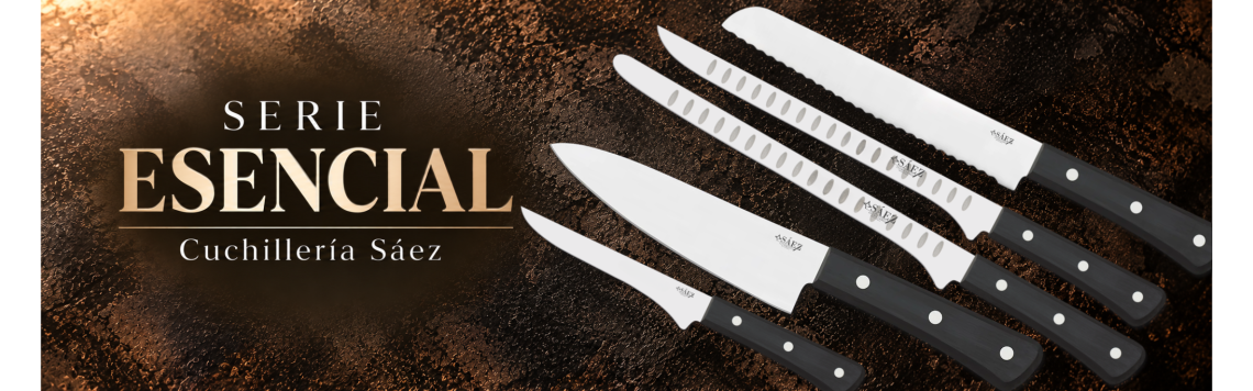 Serie Esencial | Cuchillos de Cocina | Cuchillería Sáez